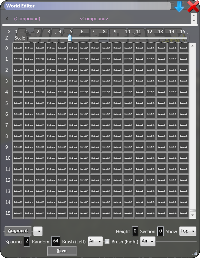Chunk Editor (Top View)