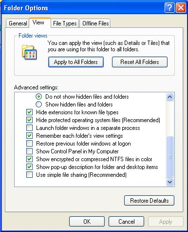 Remote Desktop Ber Internet Vista